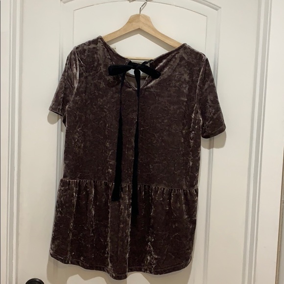 Pleione velvet top - Picture 2 of 5